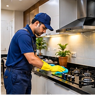 Kitchen cleaning