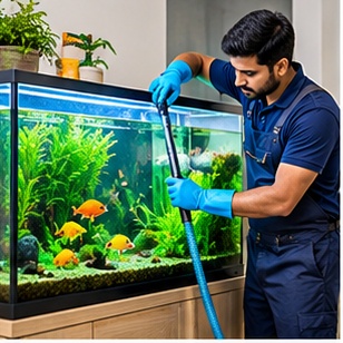 Aquarium cleaning