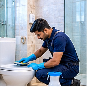 Bathroom cleaning