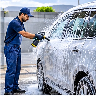 Car washing service