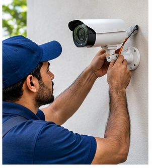CCTV camera installation