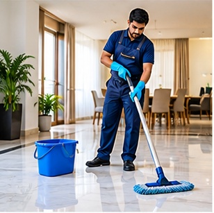Floor cleaning service