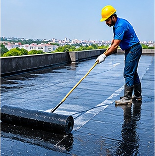 Waterproofing work